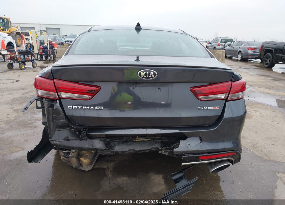 2016 KIA OPTIMA SX TURBO VIN: 5XXGW4L22GG089399