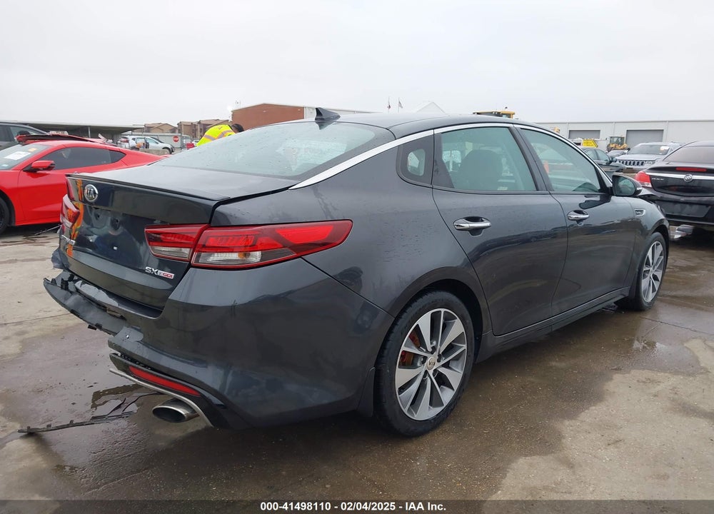 2016 KIA OPTIMA SX TURBO VIN: 5XXGW4L22GG089399