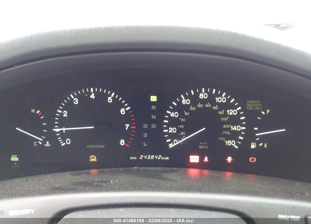 1996 LEXUS LS 400 VIN: JT8BH22F5T0065184