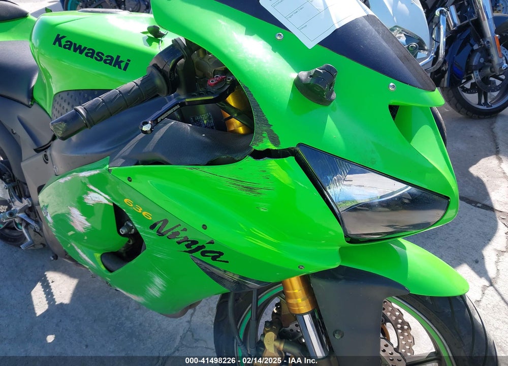 2006 KAWASAKI ZX636 C1 VIN: JKBZXJC146A034934