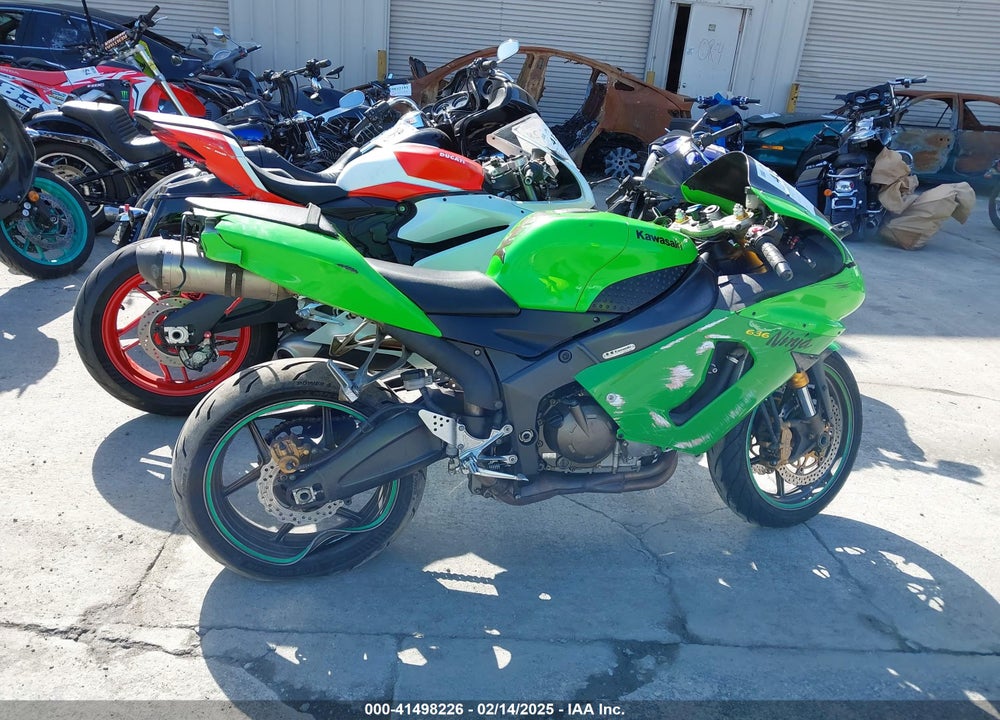 2006 KAWASAKI ZX636 C1 VIN: JKBZXJC146A034934