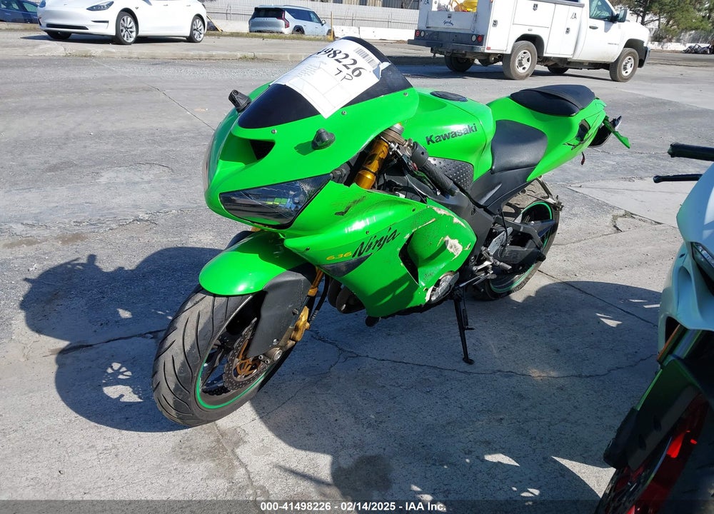 2006 KAWASAKI ZX636 C1 VIN: JKBZXJC146A034934