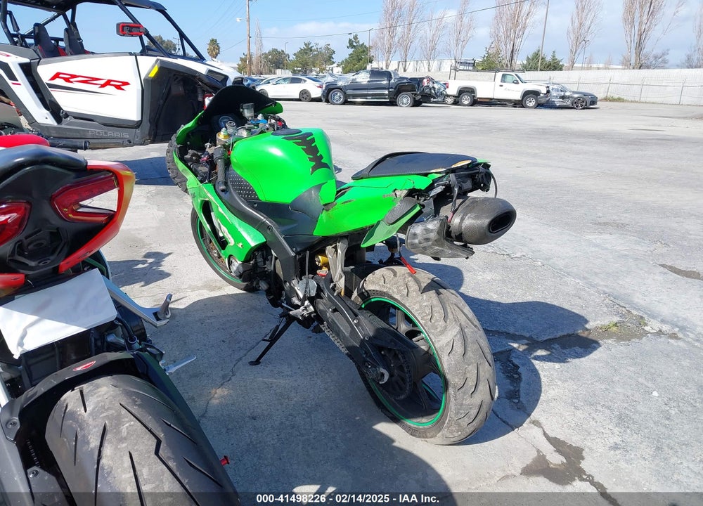 2006 KAWASAKI ZX636 C1 VIN: JKBZXJC146A034934