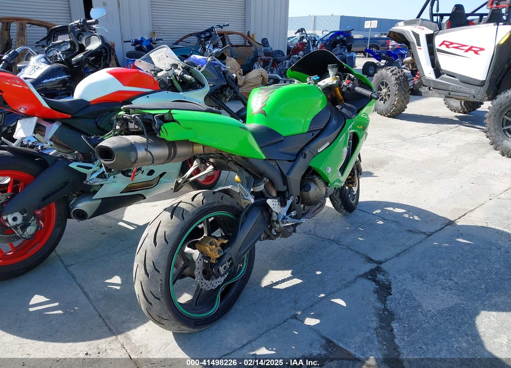 2006 KAWASAKI ZX636 C1 VIN: JKBZXJC146A034934