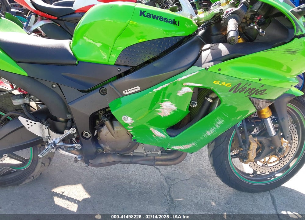 2006 KAWASAKI ZX636 C1 VIN: JKBZXJC146A034934