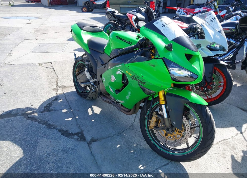 2006 KAWASAKI ZX636 C1 VIN: JKBZXJC146A034934