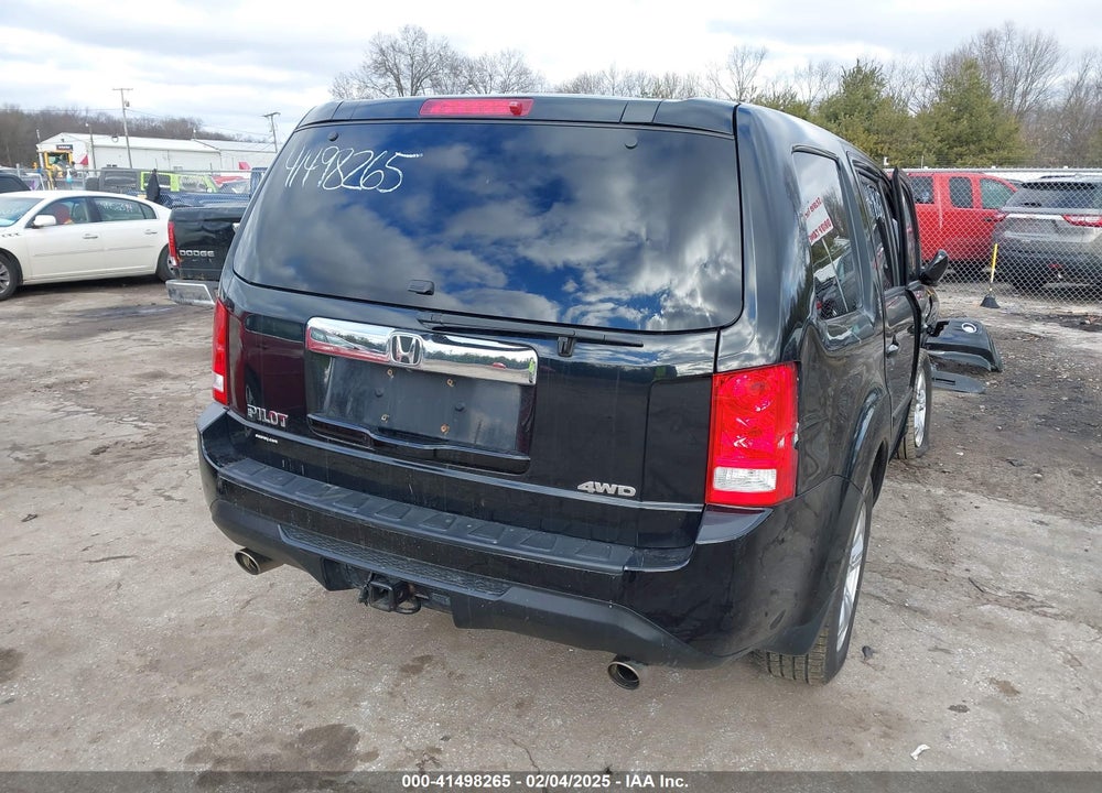 2012 HONDA PILOT VIN: 5FNYF4H59CB074922