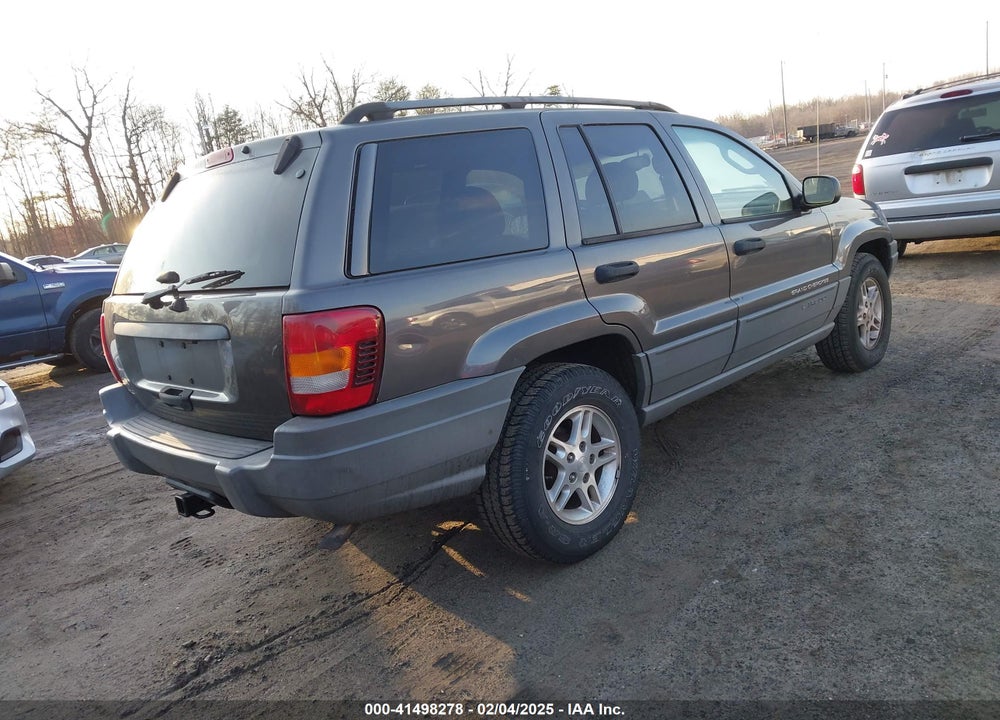 2002 JEEP GRAND CHEROKEE LAREDO VIN: 1J8GW48S22C233592