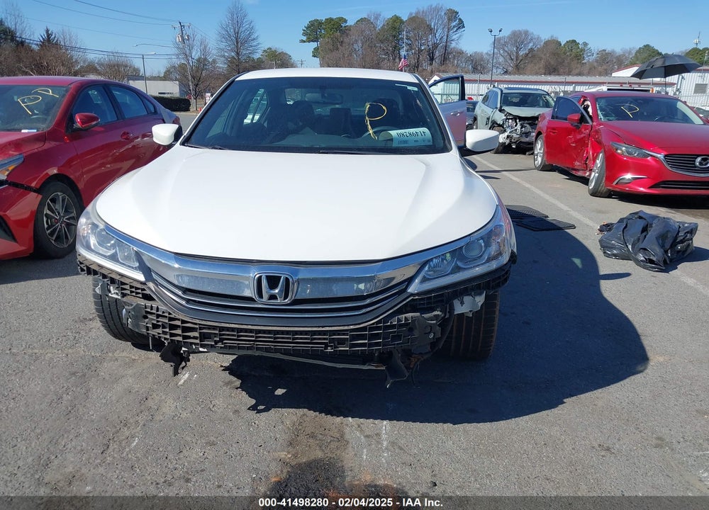 2016 HONDA ACCORD VIN: 1HGCR2F50GA144655
