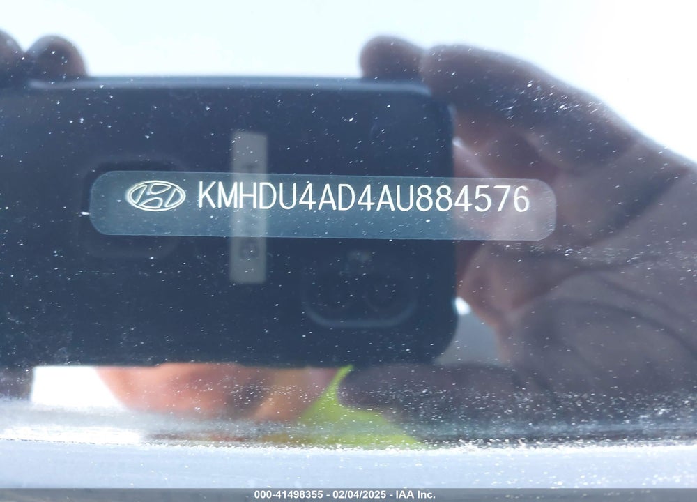 2010 HYUNDAI ELANTRA GLS VIN: KMHDU4AD4AU884576