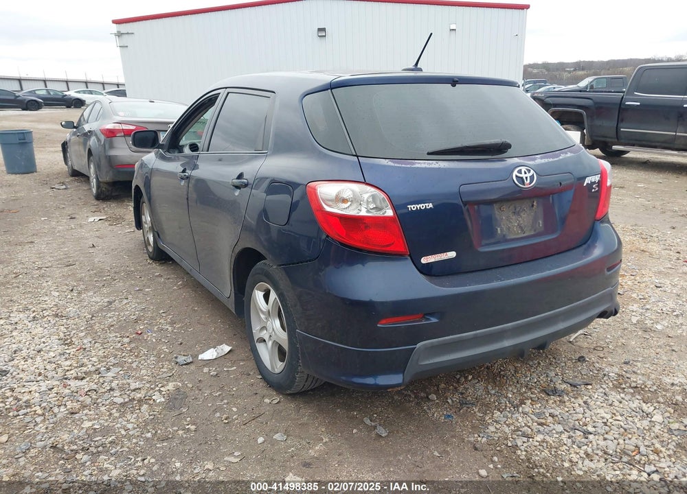 2009 TOYOTA MATRIX VIN: 2T1KE40E49C007324