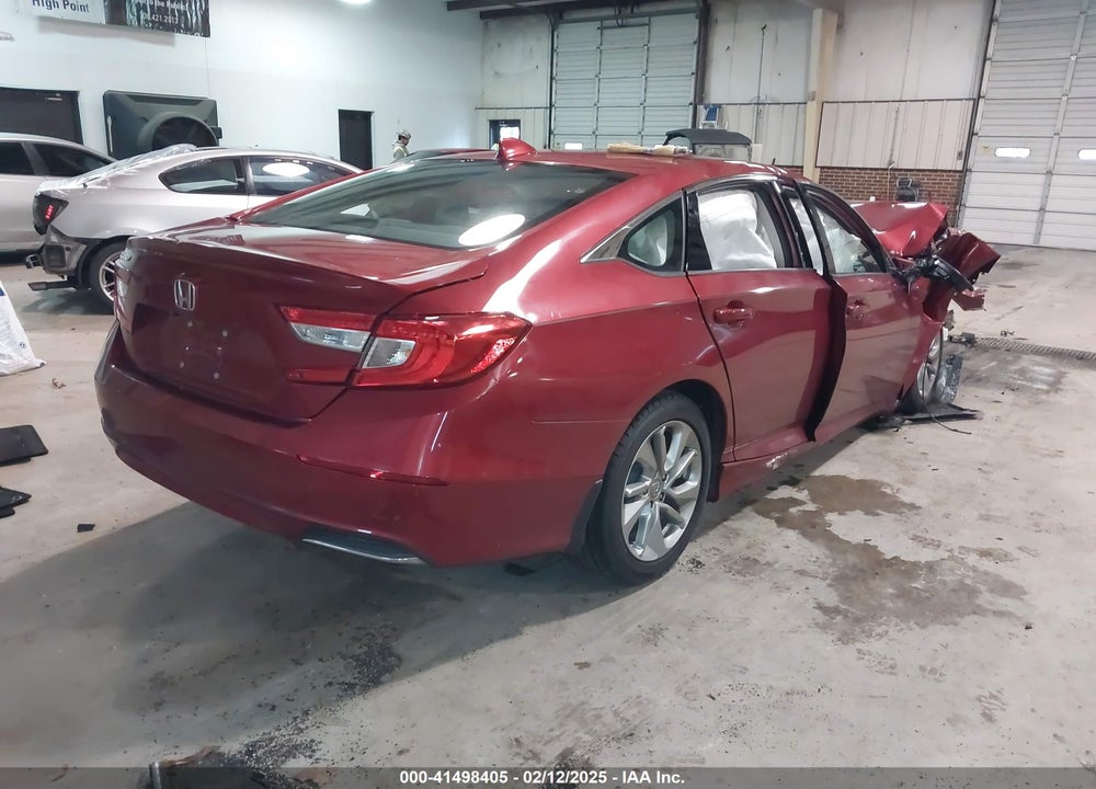 2019 HONDA ACCORD VIN: 1HGCV1F10KA052702
