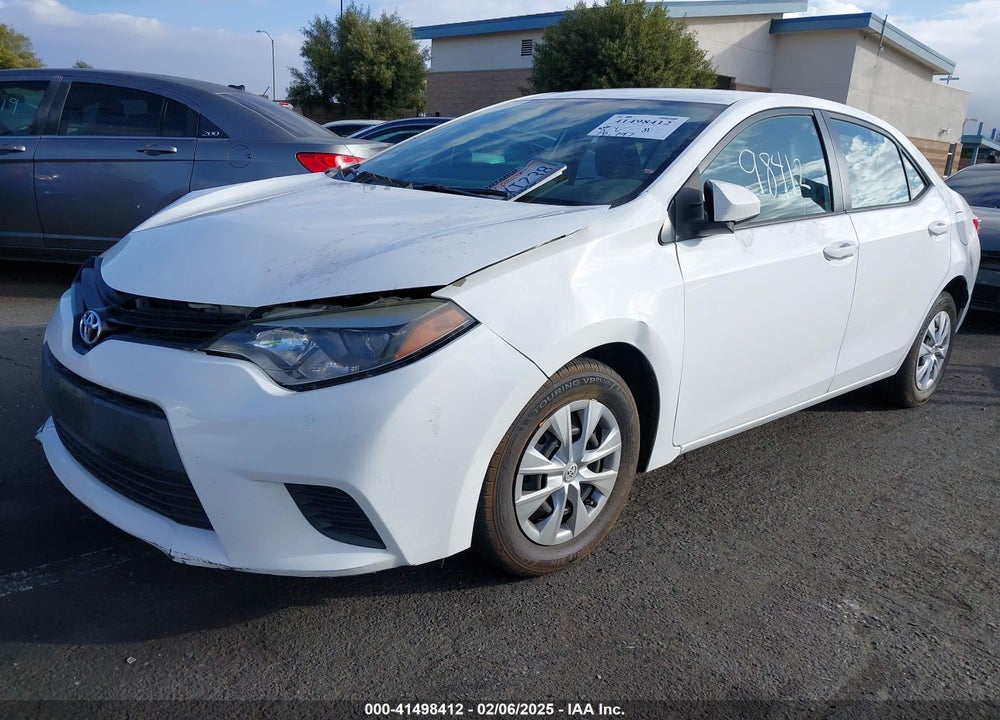 2015 TOYOTA COROLLA VIN: 5YFBURHEXFP260177
