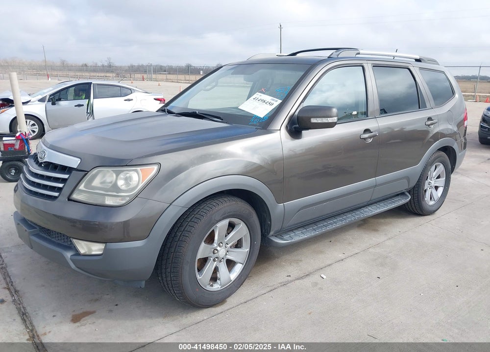 2009 KIA BORREGO EX V6 VIN: KNDJJ741995016159