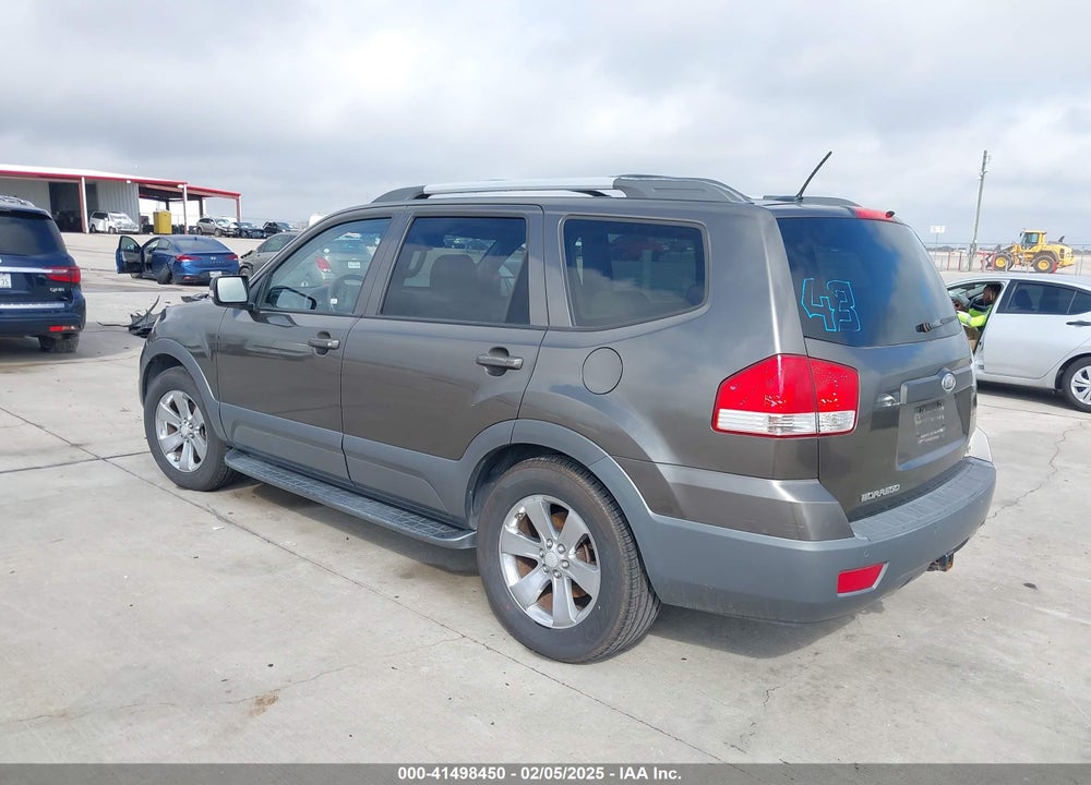 2009 KIA BORREGO EX V6 VIN: KNDJJ741995016159
