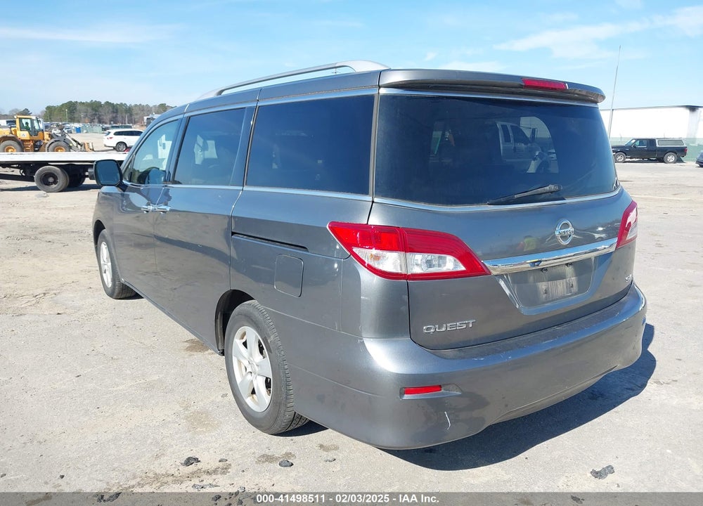2015 NISSAN QUEST SV VIN: JN8AE2KP9F9122120