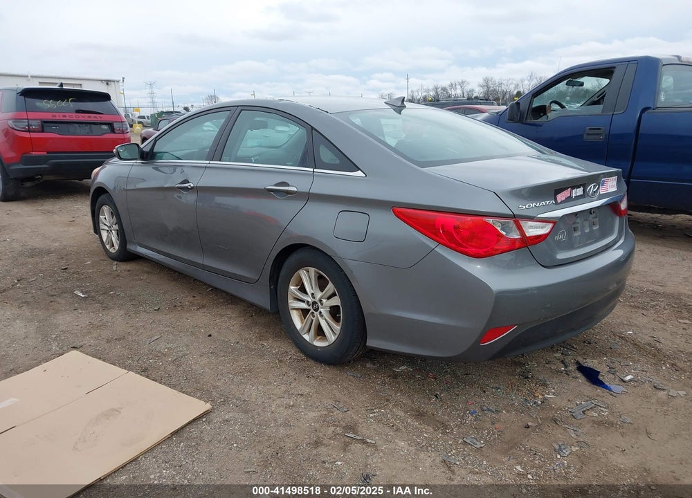 2014 HYUNDAI SONATA VIN: 5NPEB4AC7EH881838
