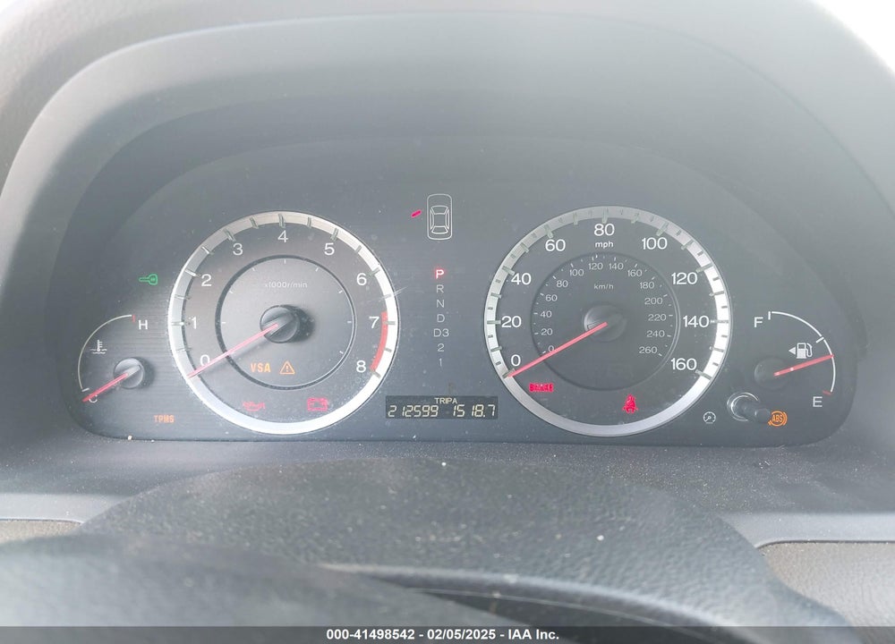 2009 HONDA ACCORD VIN: 1HGCP26499A043775
