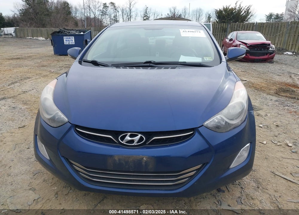 2013 HYUNDAI ELANTRA VIN: KMHDH4AE8DU782537