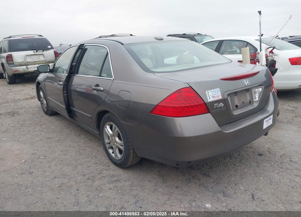 2007 HONDA ACCORD VIN: 1HGCM56867A142273