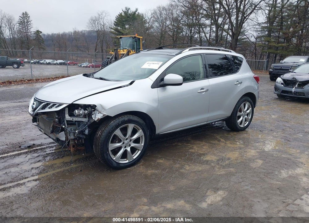 2012 NISSAN MURANO LE VIN: JN8AZ1MW0CW239679
