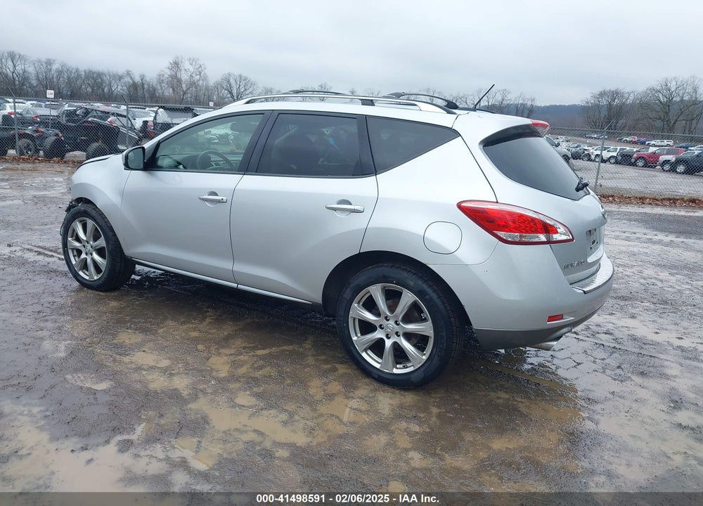 2012 NISSAN MURANO LE VIN: JN8AZ1MW0CW239679
