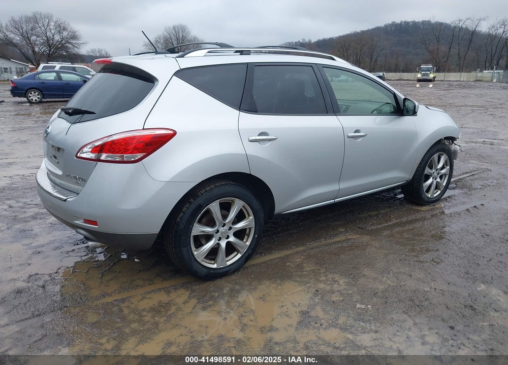 2012 NISSAN MURANO LE VIN: JN8AZ1MW0CW239679