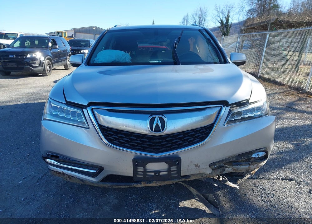 2014 ACURA MDX VIN: 5FRYD4H21EB033925