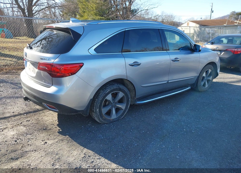 2014 ACURA MDX VIN: 5FRYD4H21EB033925
