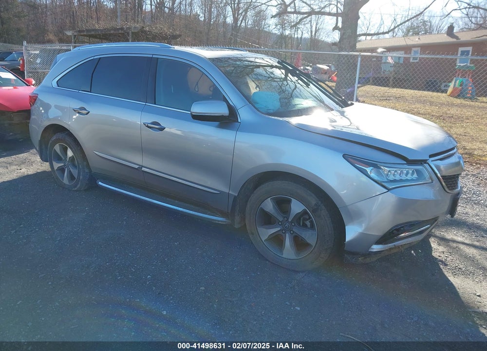 2014 ACURA MDX VIN: 5FRYD4H21EB033925