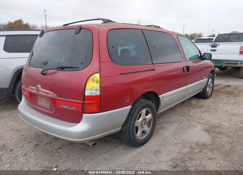 2000 MERCURY VILLAGER SPORT VIN: 4M2XV12T6YDJ17027