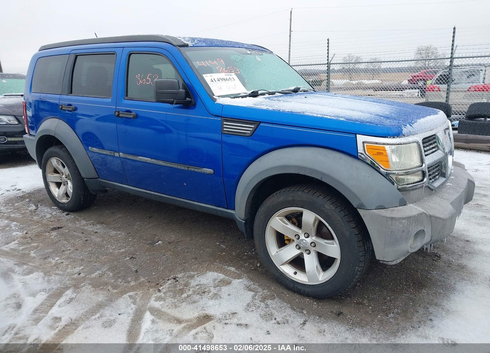 2007 DODGE NITRO SXT VIN: 1D8GU28KX7W636289