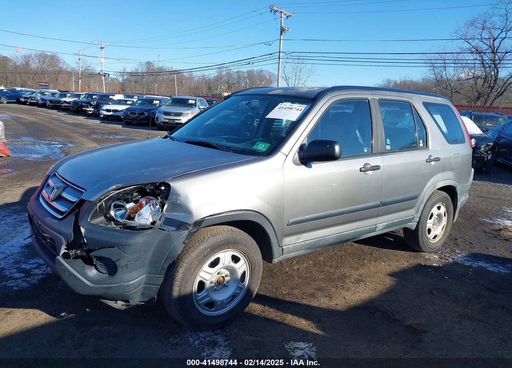2005 HONDA CR-V LX VIN: JHLRD78595C058685