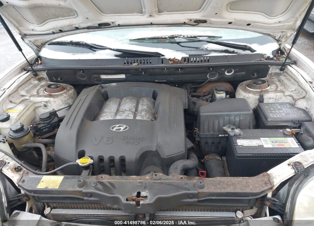 2004 HYUNDAI SANTA FE GLS VIN: KM8SC73D24U845644