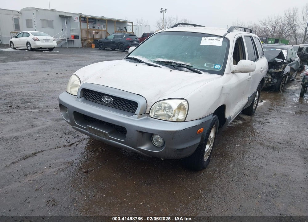 2004 HYUNDAI SANTA FE GLS VIN: KM8SC73D24U845644