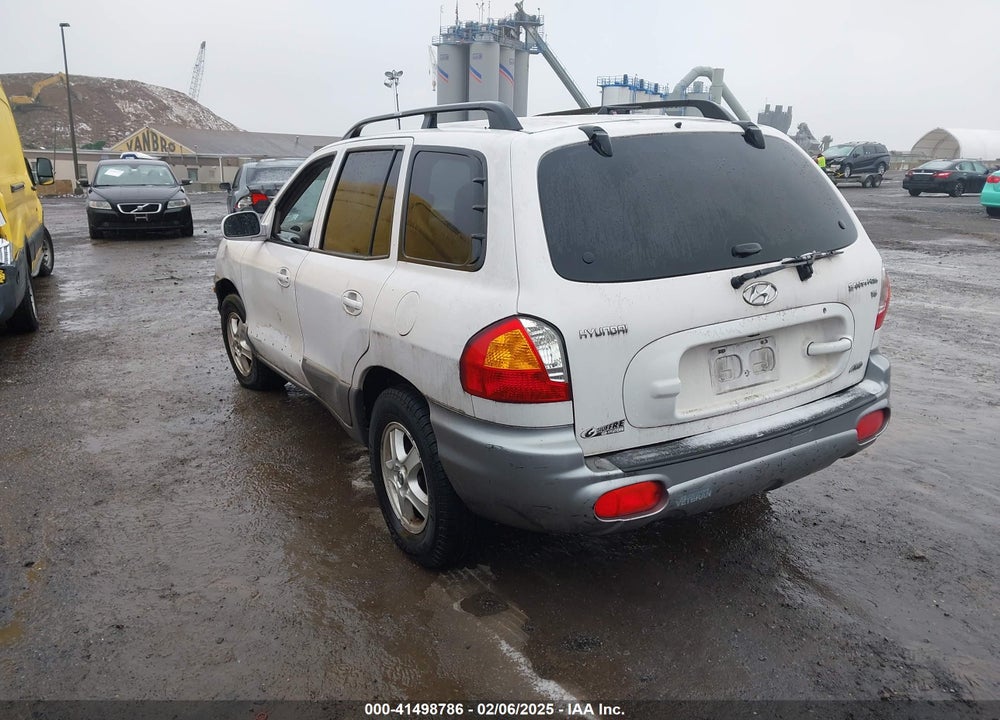 2004 HYUNDAI SANTA FE GLS VIN: KM8SC73D24U845644
