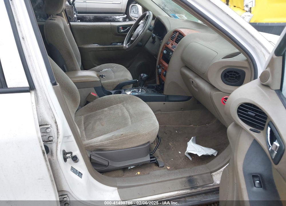 2004 HYUNDAI SANTA FE GLS VIN: KM8SC73D24U845644