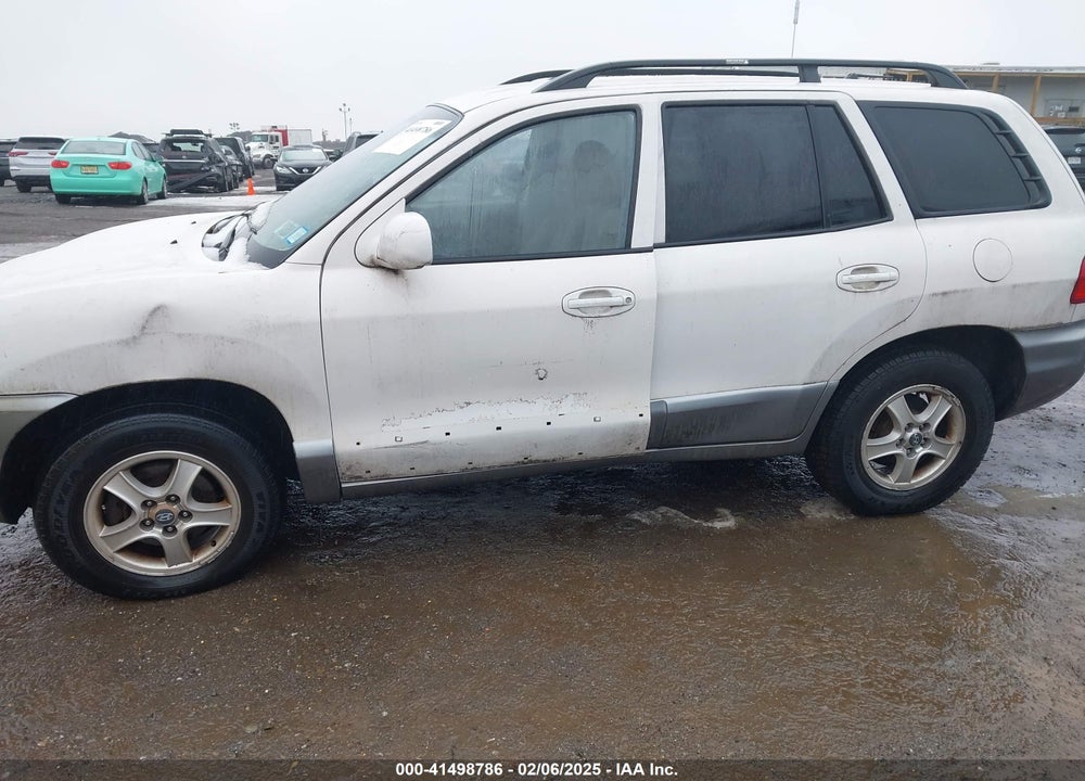 2004 HYUNDAI SANTA FE GLS VIN: KM8SC73D24U845644
