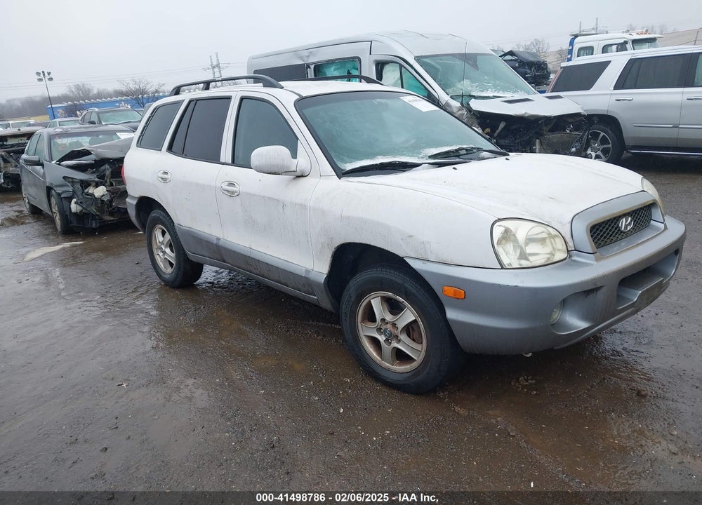 2004 HYUNDAI SANTA FE GLS VIN: KM8SC73D24U845644