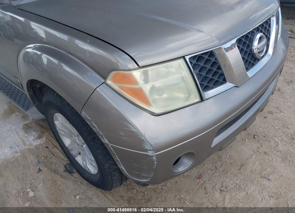 2007 NISSAN PATHFINDER LE VIN: 5N1AR18U77C620100