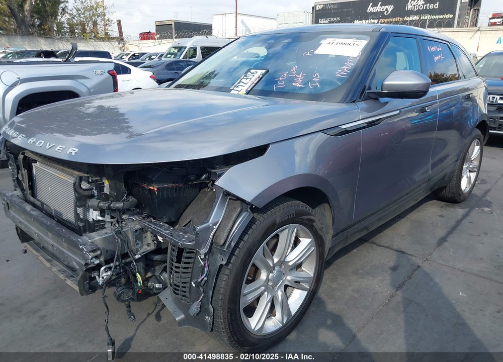 2021 LAND ROVER RANGE ROVER VELAR VIN: SALYJ2EX3MA326126