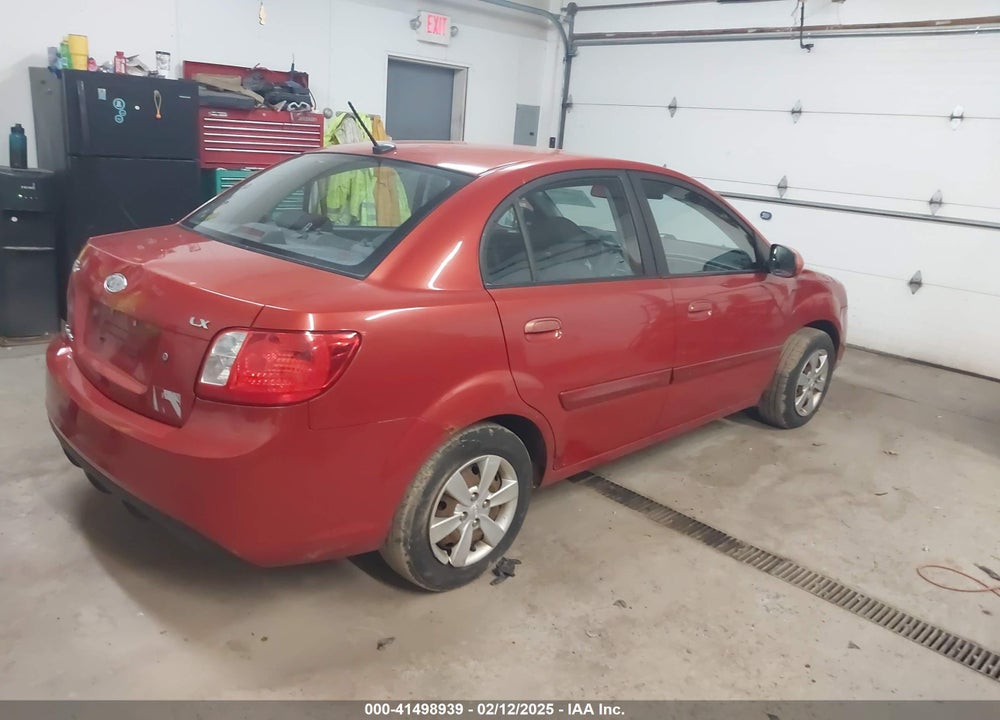 2010 KIA RIO VIN: KNADH4A37A6647405
