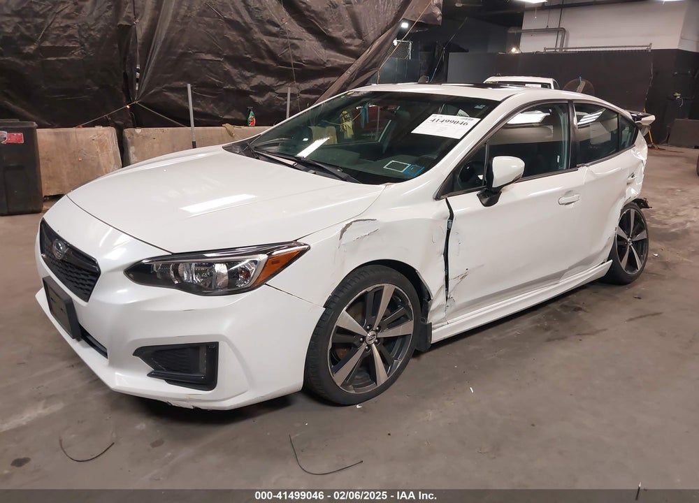 2017 SUBARU IMPREZA VIN: 4S3GKAM64H3617456