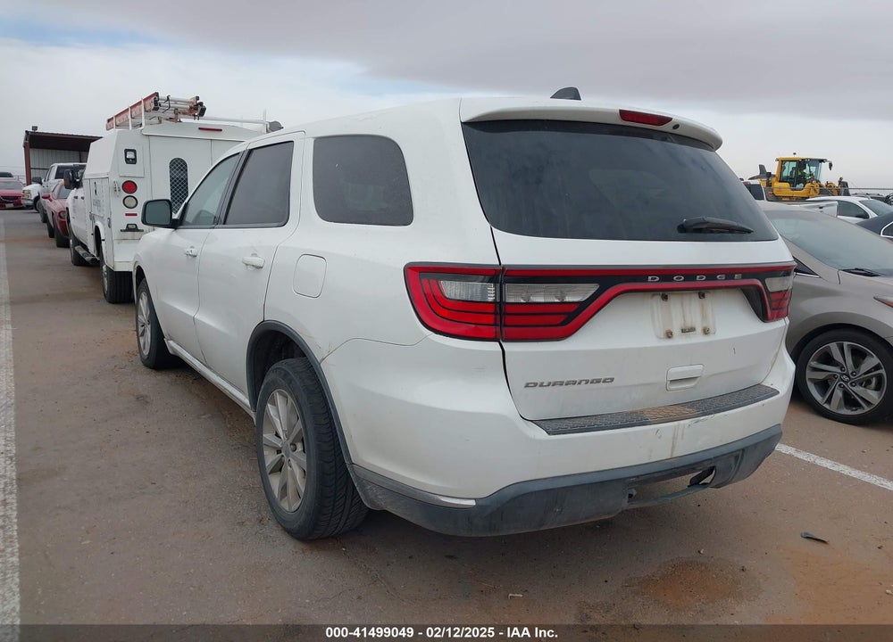 2014 DODGE DURANGO VIN: 1C4RDHAG6EC344539