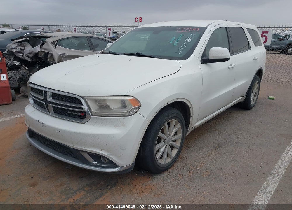 2014 DODGE DURANGO VIN: 1C4RDHAG6EC344539