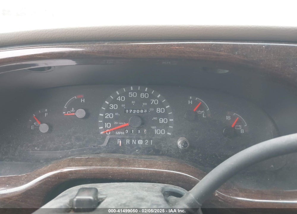 2000 FORD E-250 RECREATIONAL VIN: 1FDPE24L8YHC03162