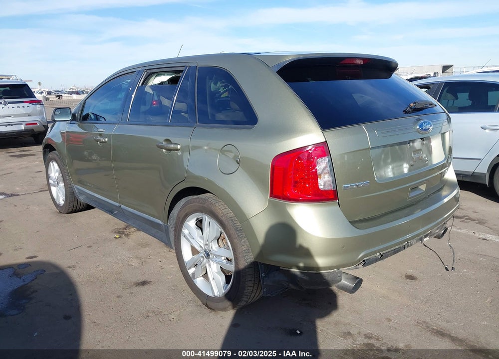 2012 FORD EDGE SEL VIN: 2FMDK3J9XCBA11192