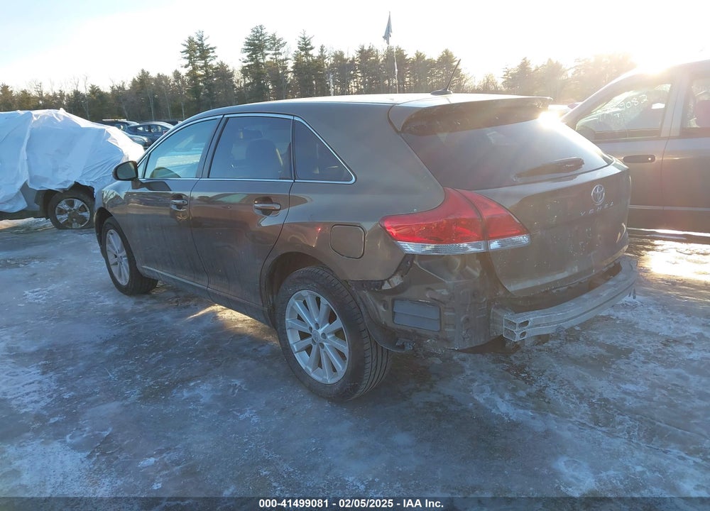 2012 TOYOTA VENZA LE VIN: 4T3ZA3BB7CU058059