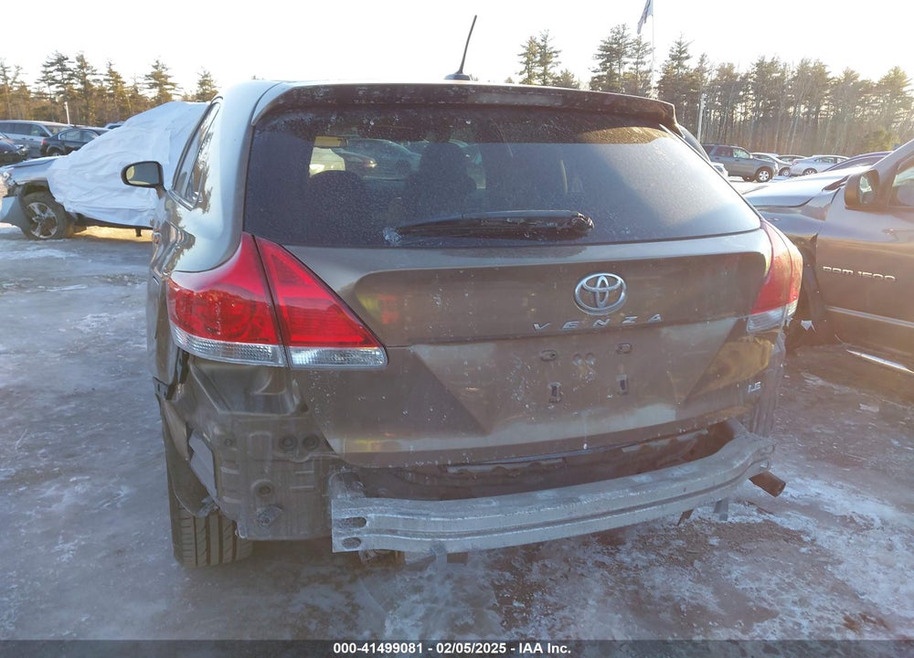 2012 TOYOTA VENZA LE VIN: 4T3ZA3BB7CU058059