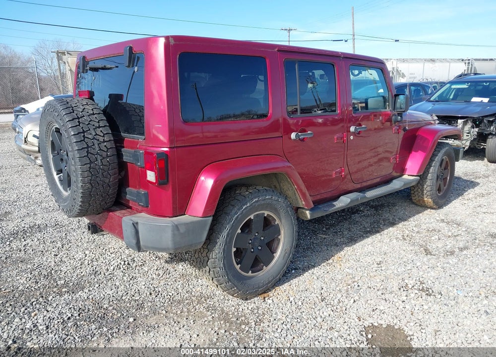 2012 JEEP WRANGLER UNLIMITED SAHARA VIN: 1C4BJWEG9CL273357